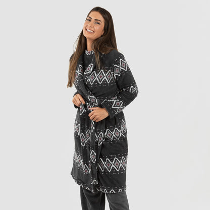 Andros manto coral cinza