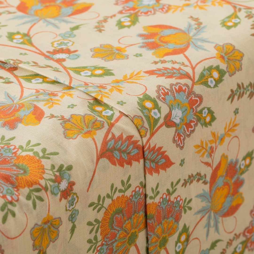 Jogo de lençol de algodão Sentimiento cor telha