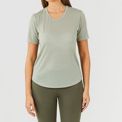 Conjunto de calça legging comprida feminina, verde folha/verde caça