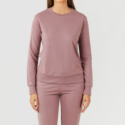 Conjunto Sport malva novo