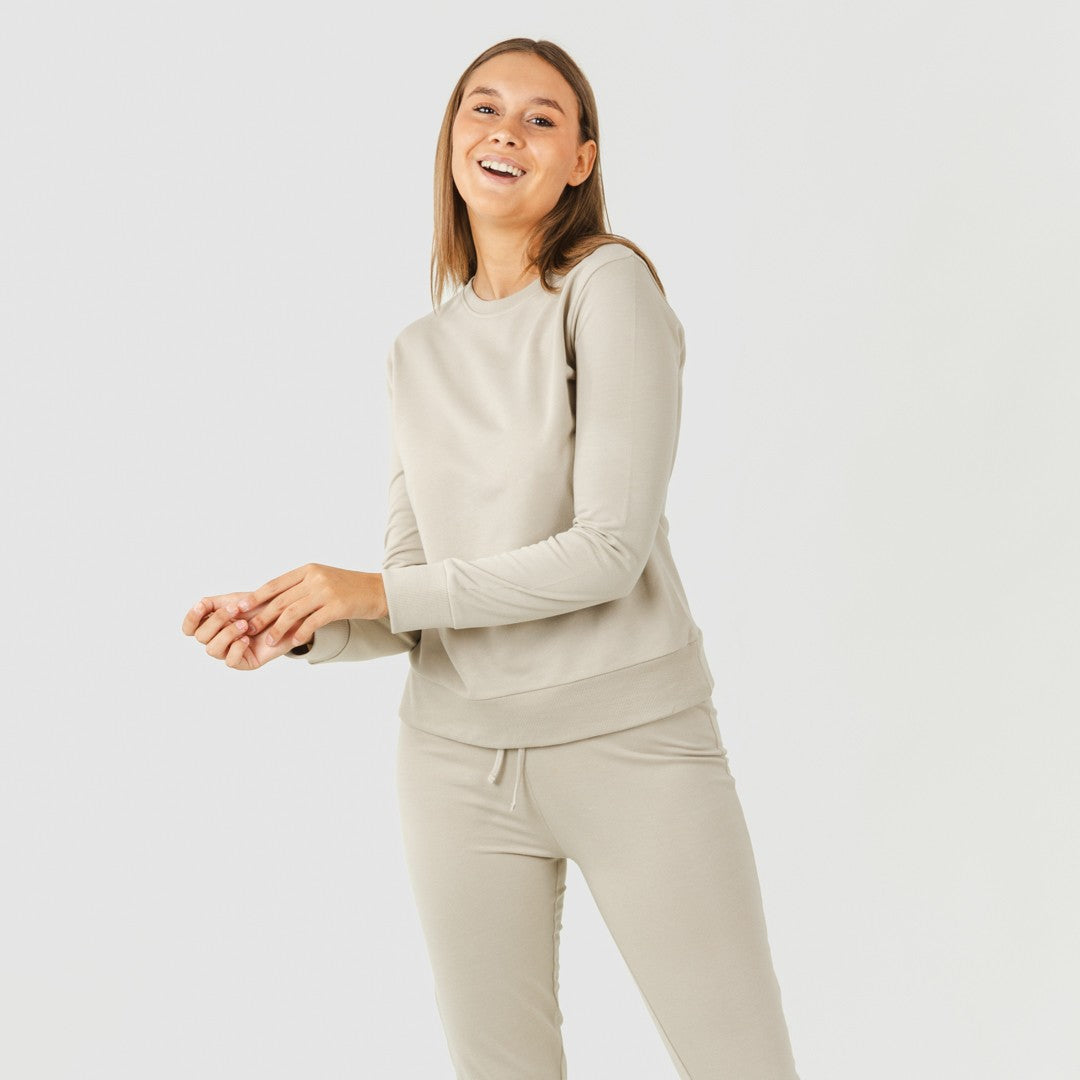 Conjunto Sport bege novo