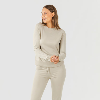 Conjunto Sport bege novo