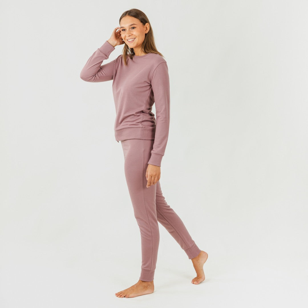 Conjunto Sport malva novo