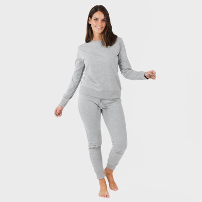 Novo conjunto esportivo em tons de cinza mesclado