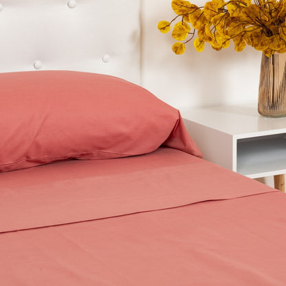 Jogo de lençóis PR em percal de algodão tingido