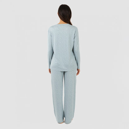 Pijama longo e macio feminino Anita Indigo