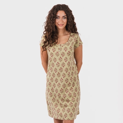 Blusa Denisa de algodão verde