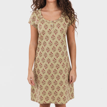 Blusa Denisa de algodão verde