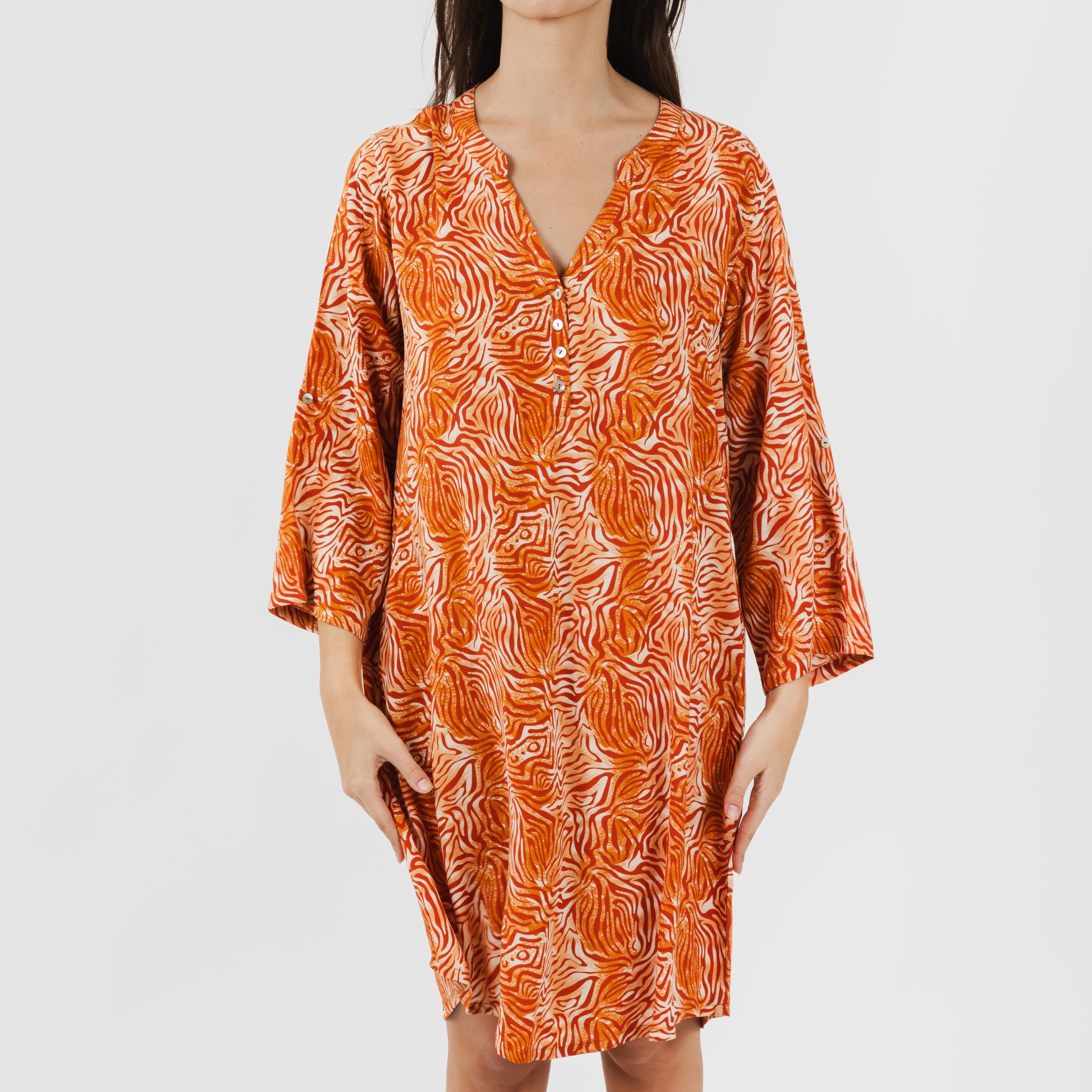 Camisola de viscose Sola terracota