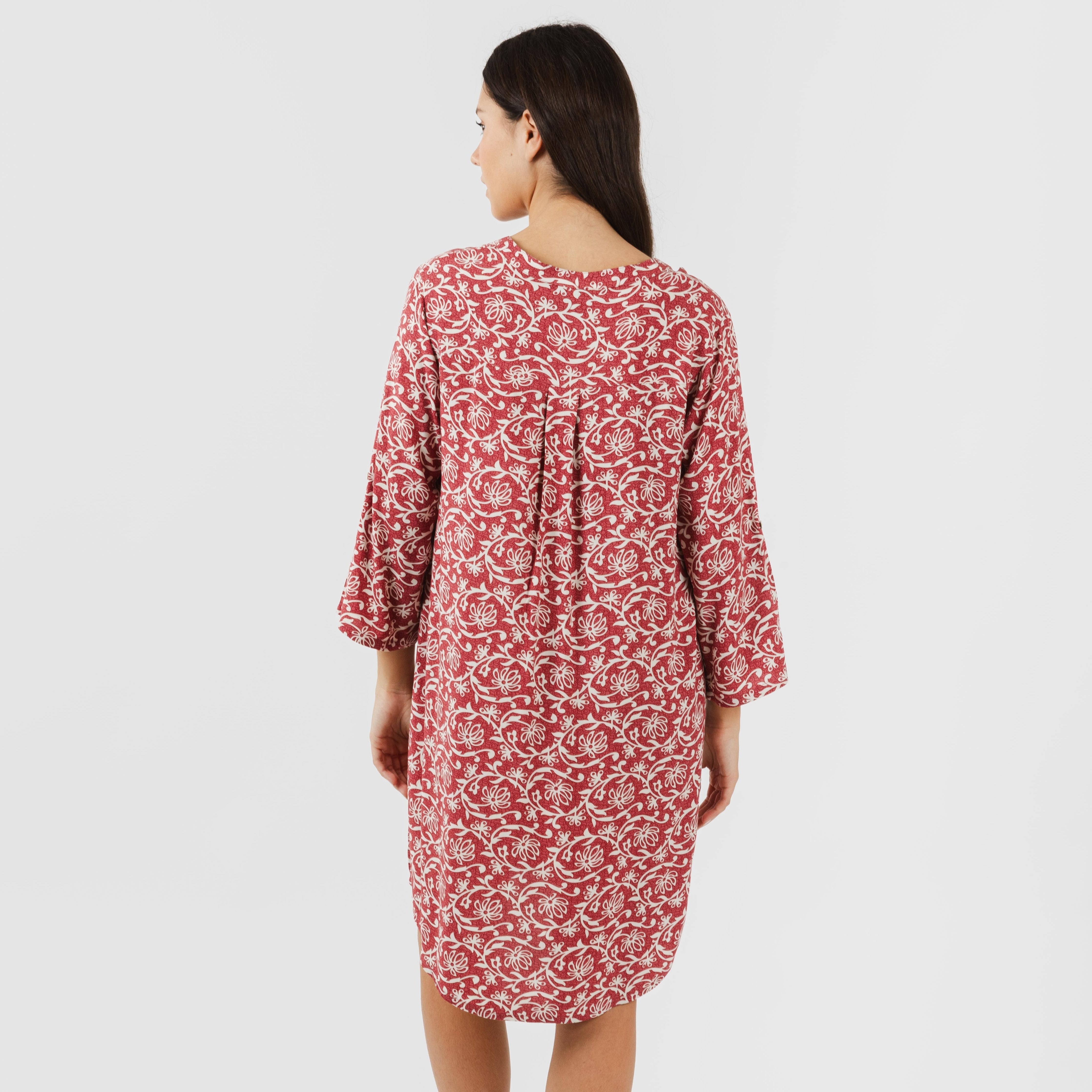 Camisola de viscose Queen marsala