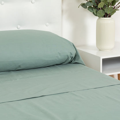 Conjunto de lençóis tingidos de algodão PR