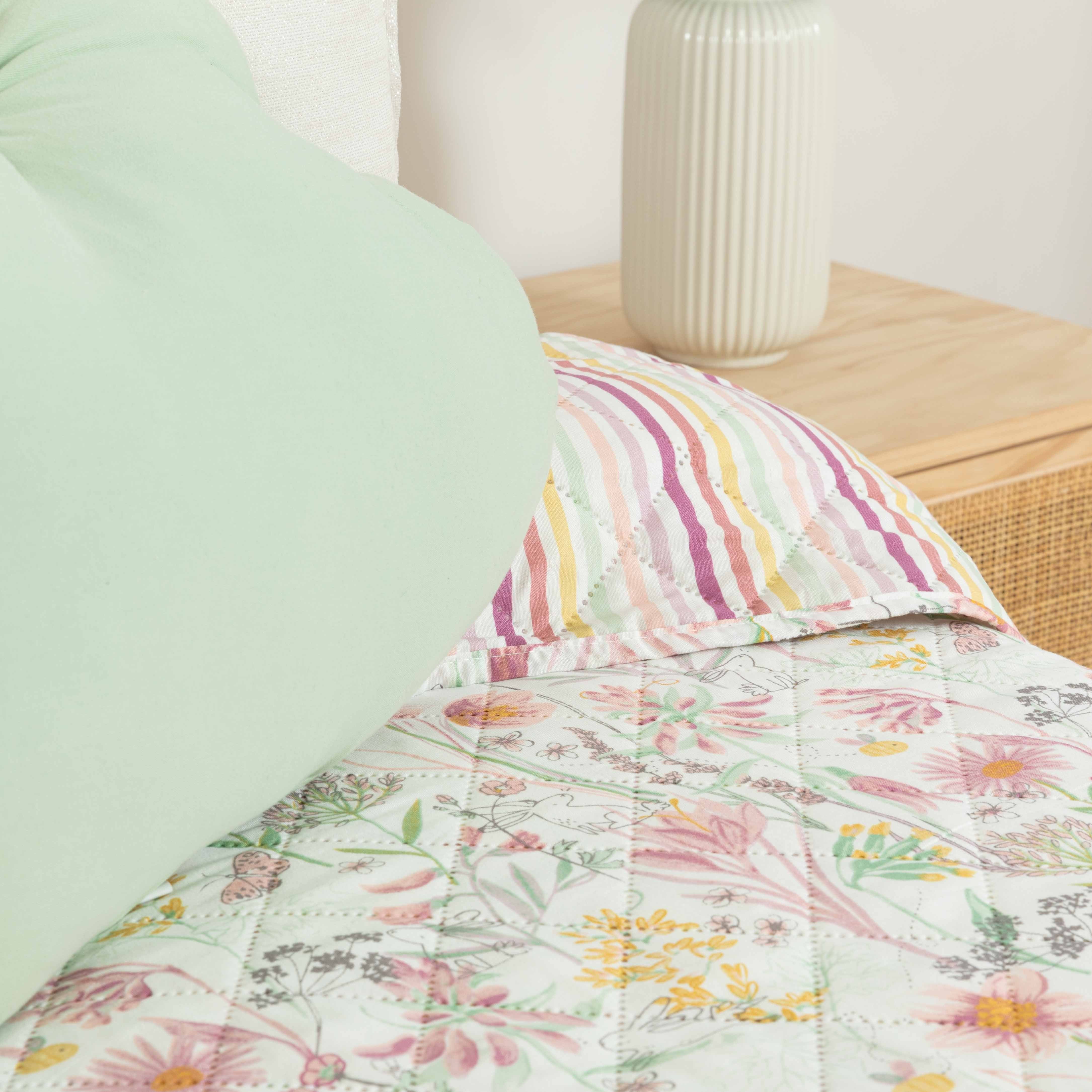 Colcha bouti Ainhoa rosa