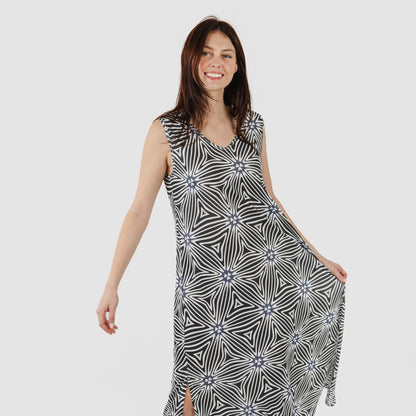 VESTIDO LONGO NATY COM ALÇAS MACIAS