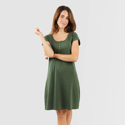 Blusa lisa de algodão