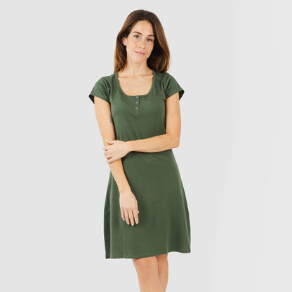 Blusa lisa de algodão