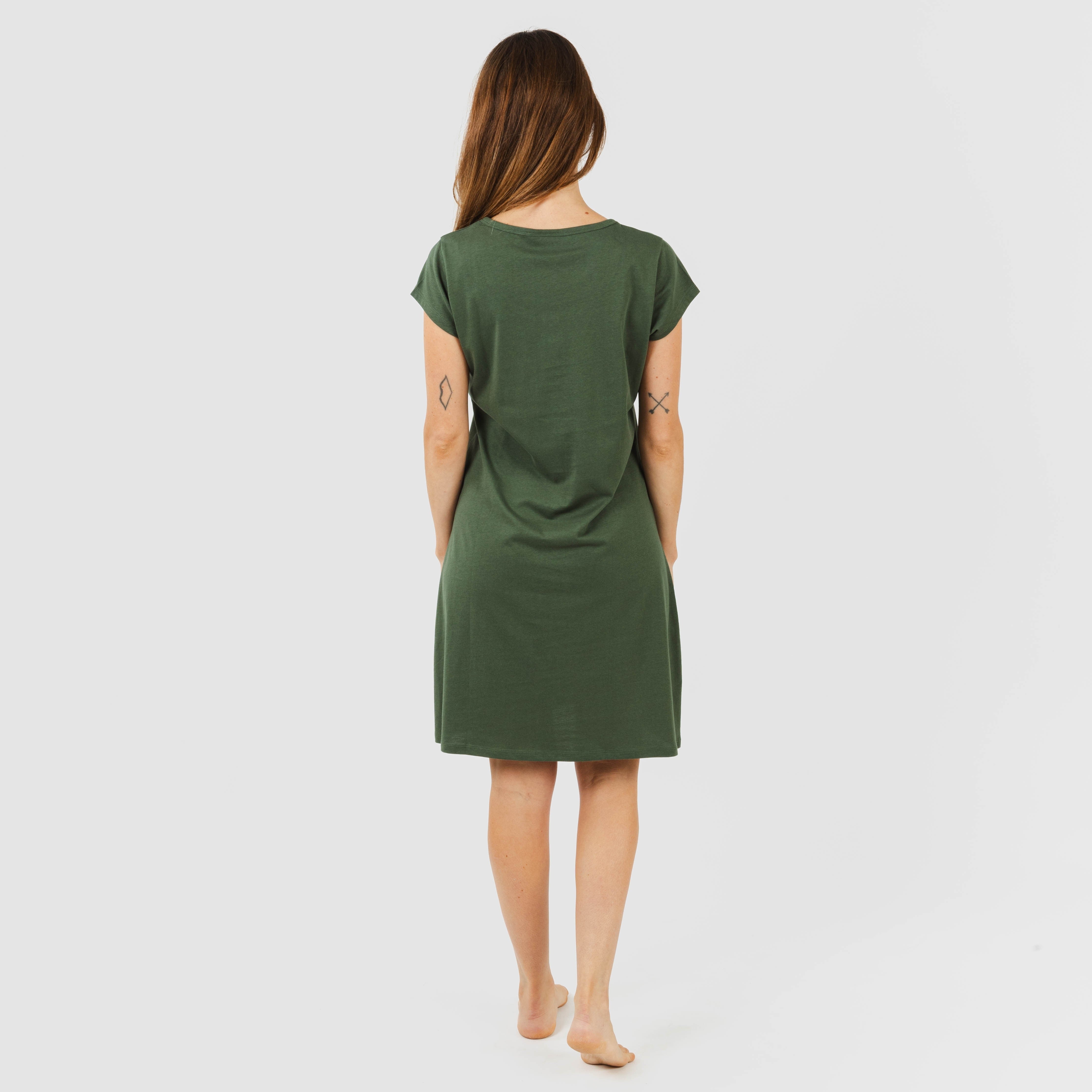 Blusa lisa de algodão