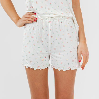 Pijama feminino Coby com suspensórios macios