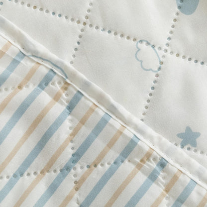 Colcha Bennett com laço índigo