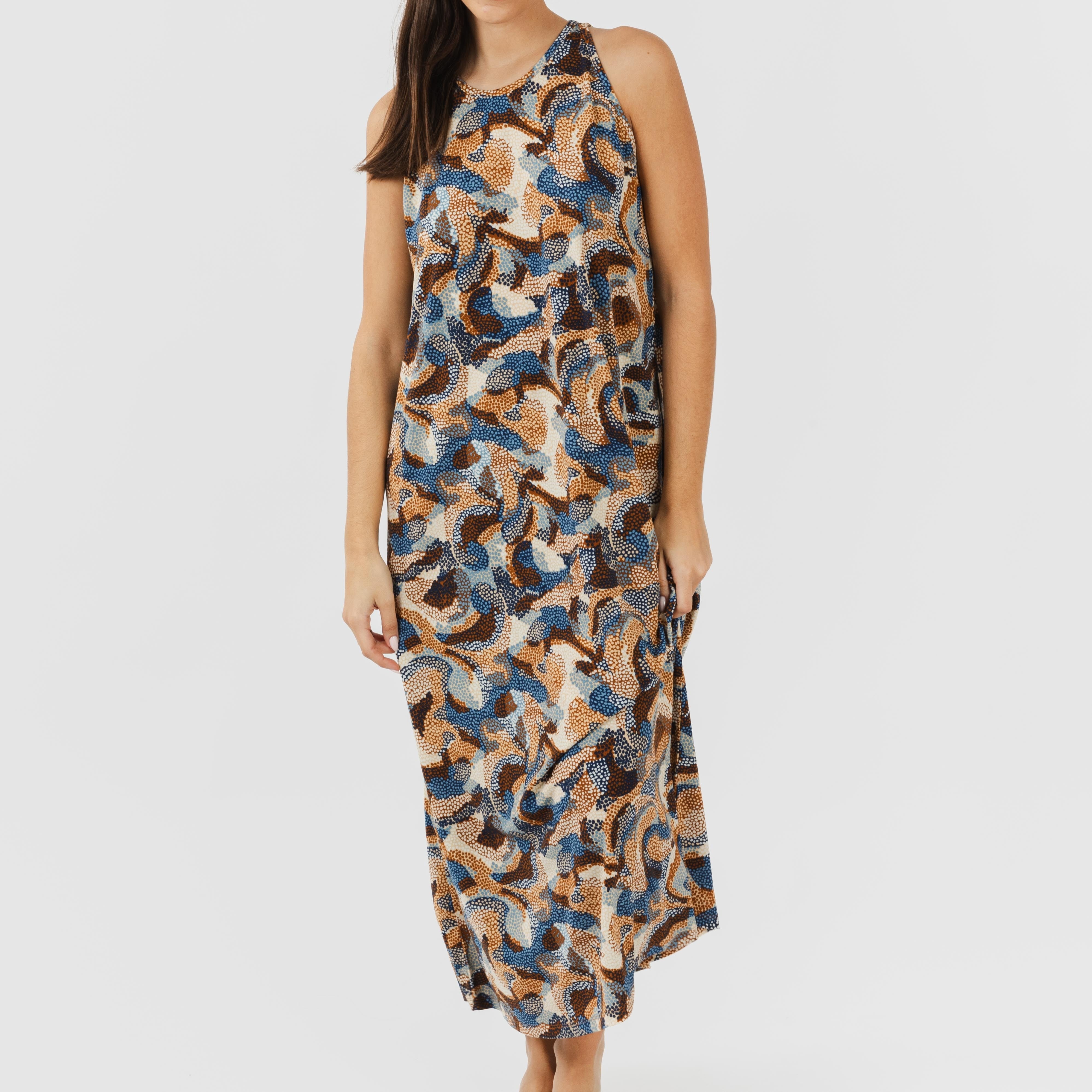 Vestido longo tomara que caia Venus em crepe