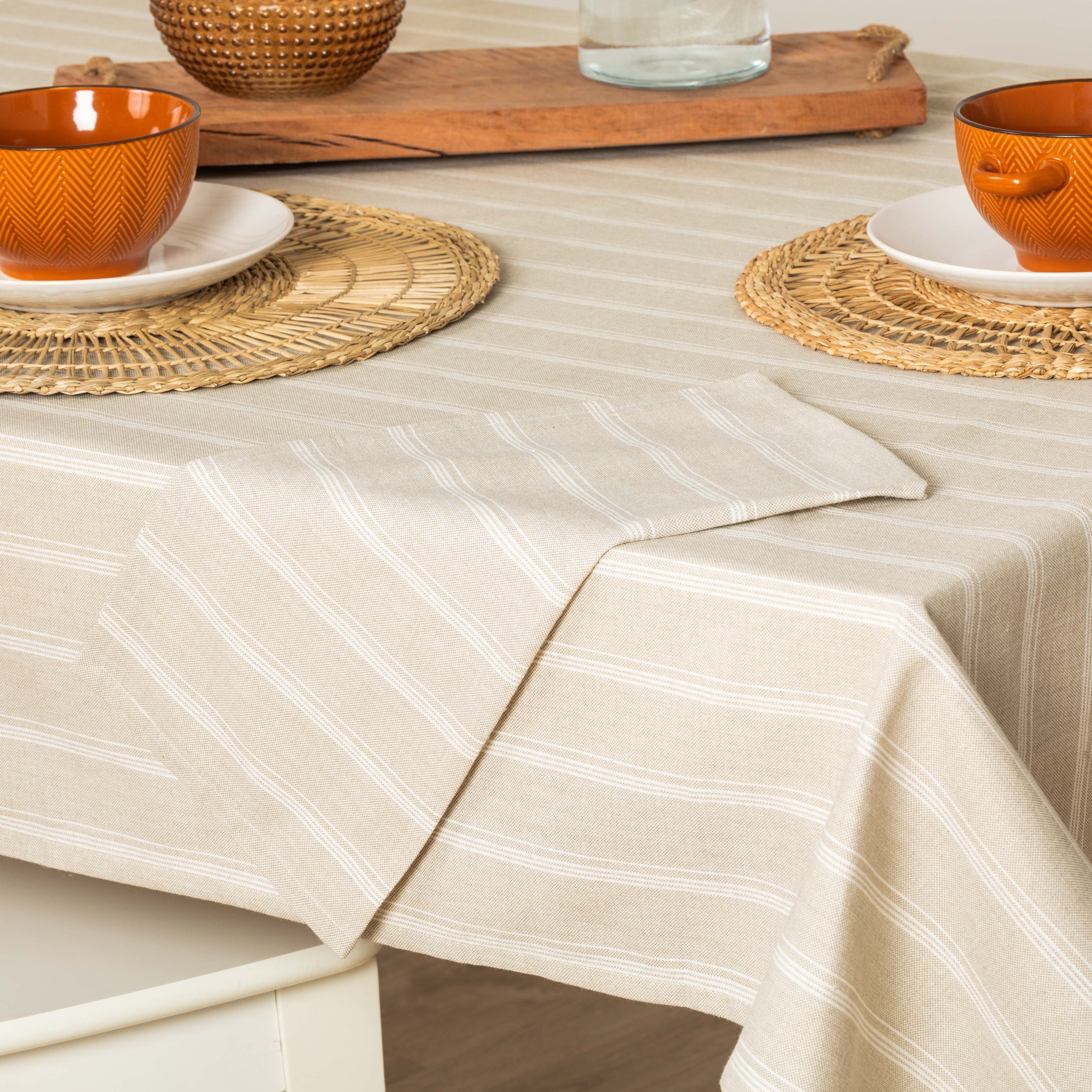 Toalha de mesa Raya Holea resistente a manchas de areia