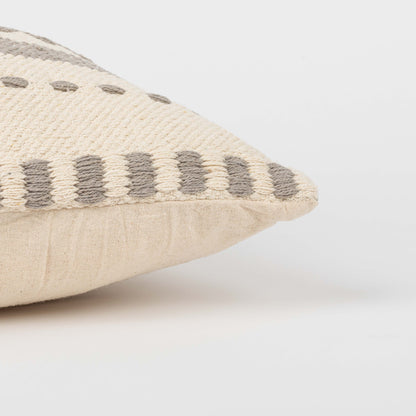 Almofada quadrada Leito em algodão 45x45 - capa + enchimento