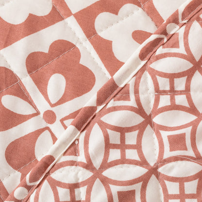 Colcha bouti Simona marsala