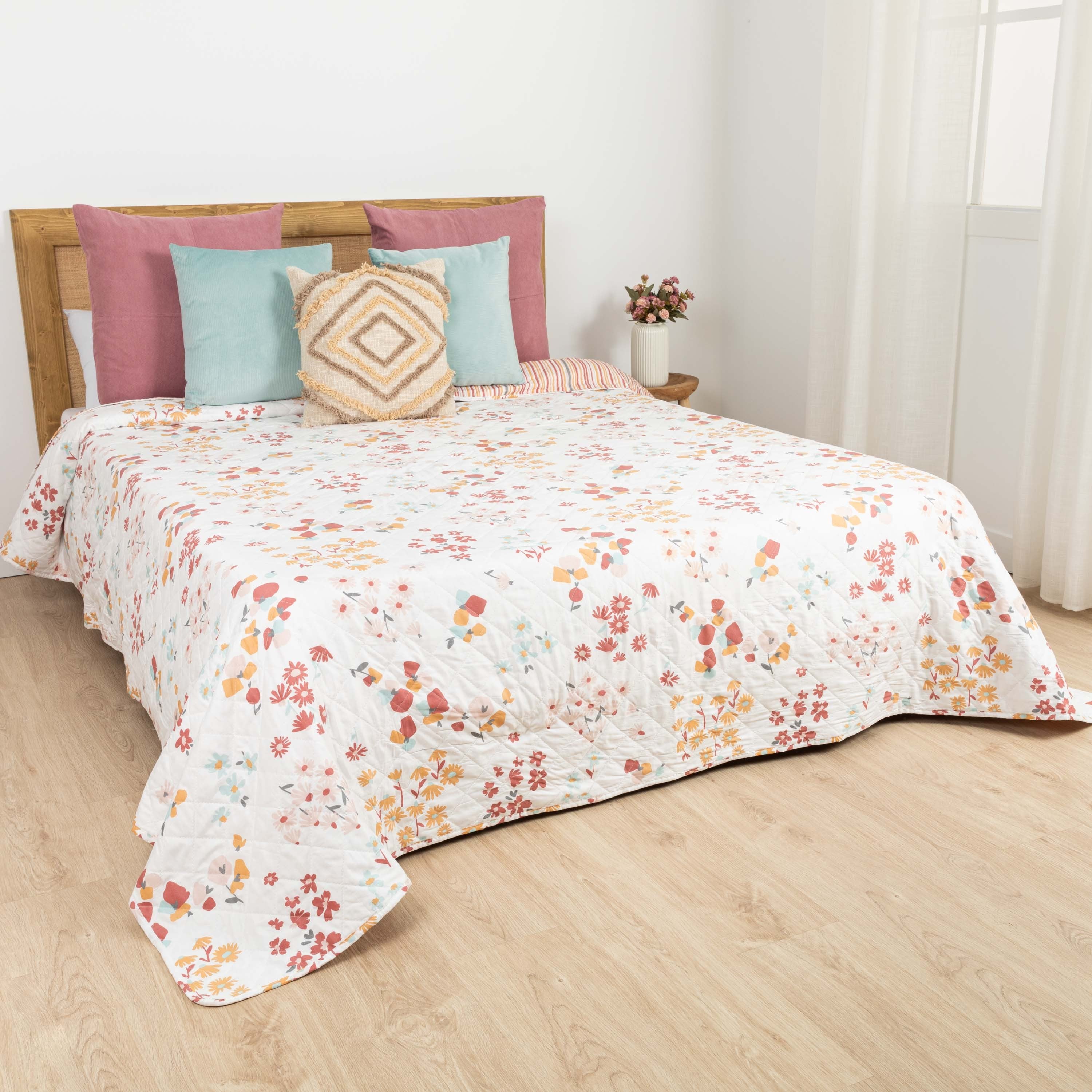 Colcha de retalhos em aquarela