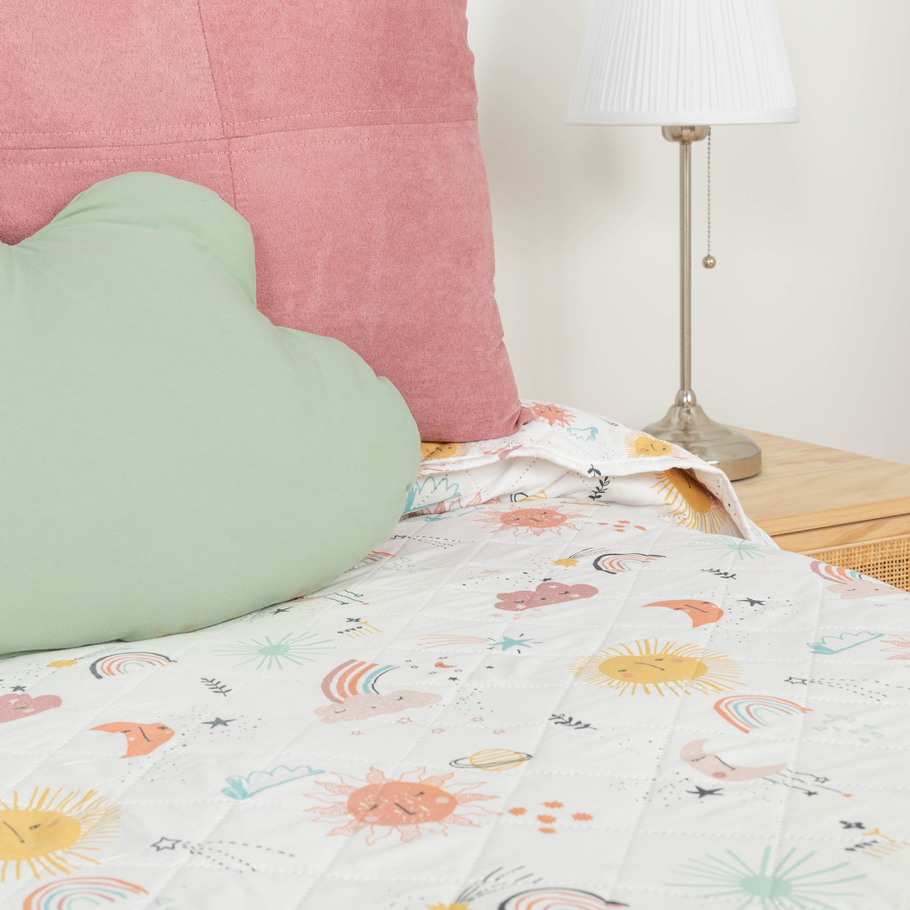 Colcha bouti Vilena mostarda