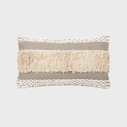 Almofada retangular Domus em algodão 30x50 - capa + enchimento