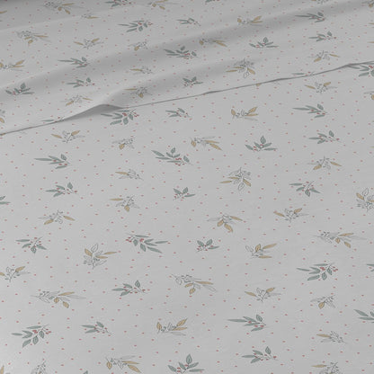 Conjunto de lençóis de algodão percal Denita