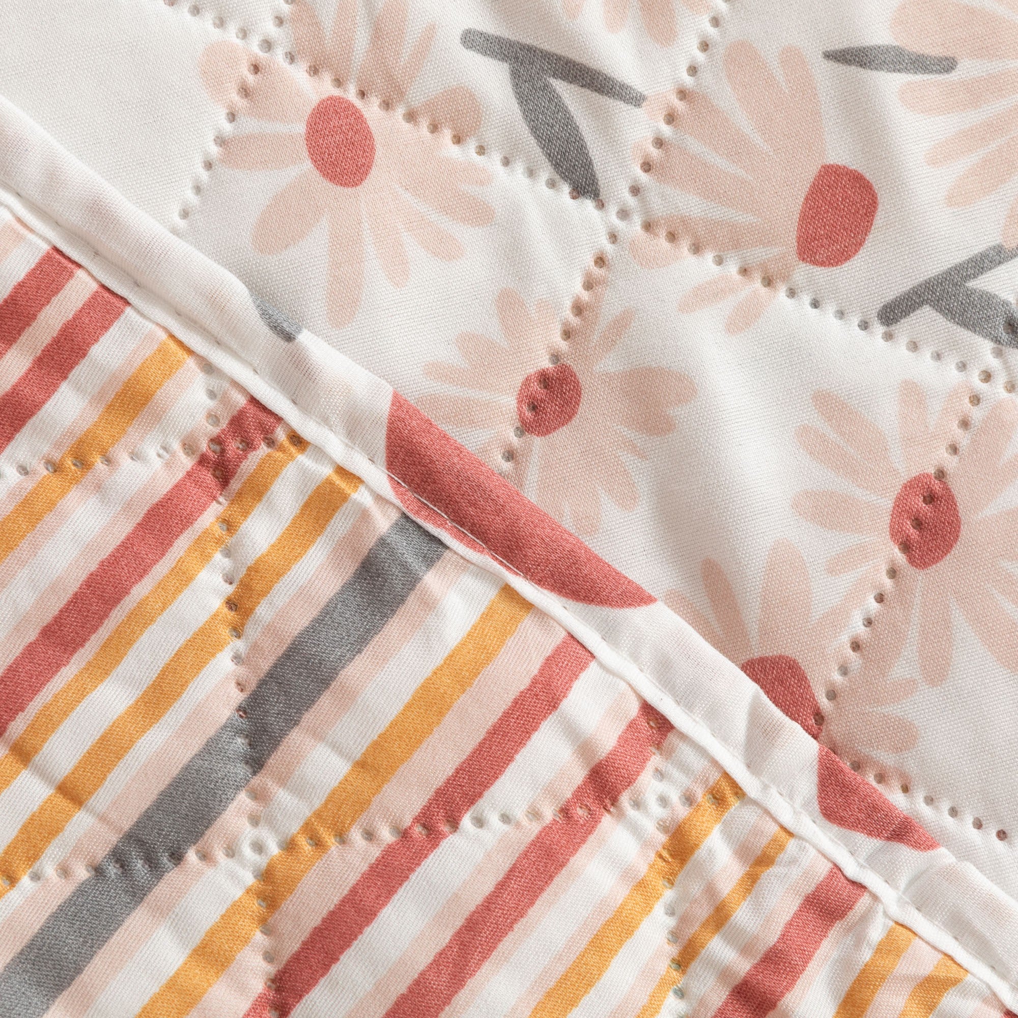 Colcha de retalhos em aquarela