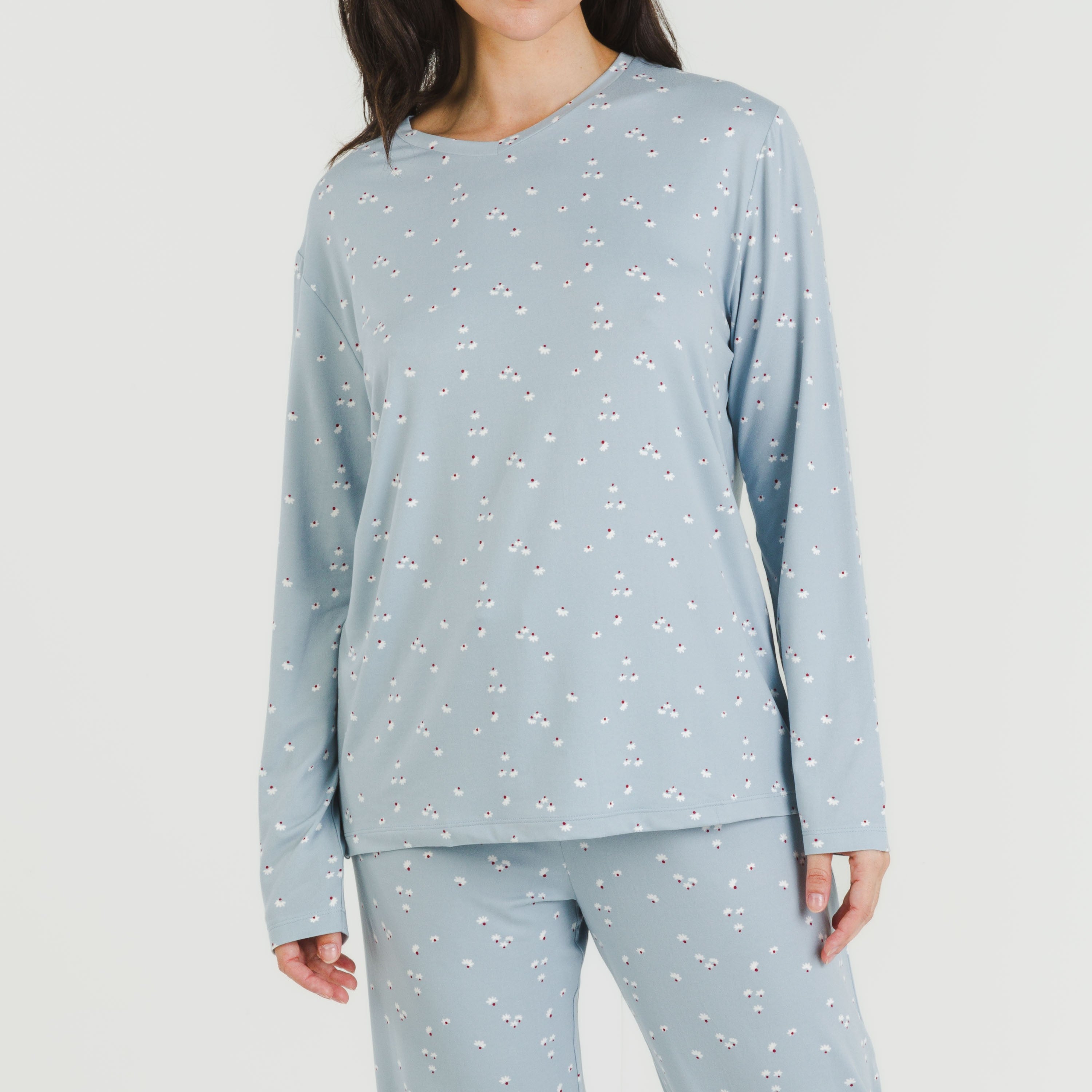 Pijama comprido feminino Tabitha Indigo Soft