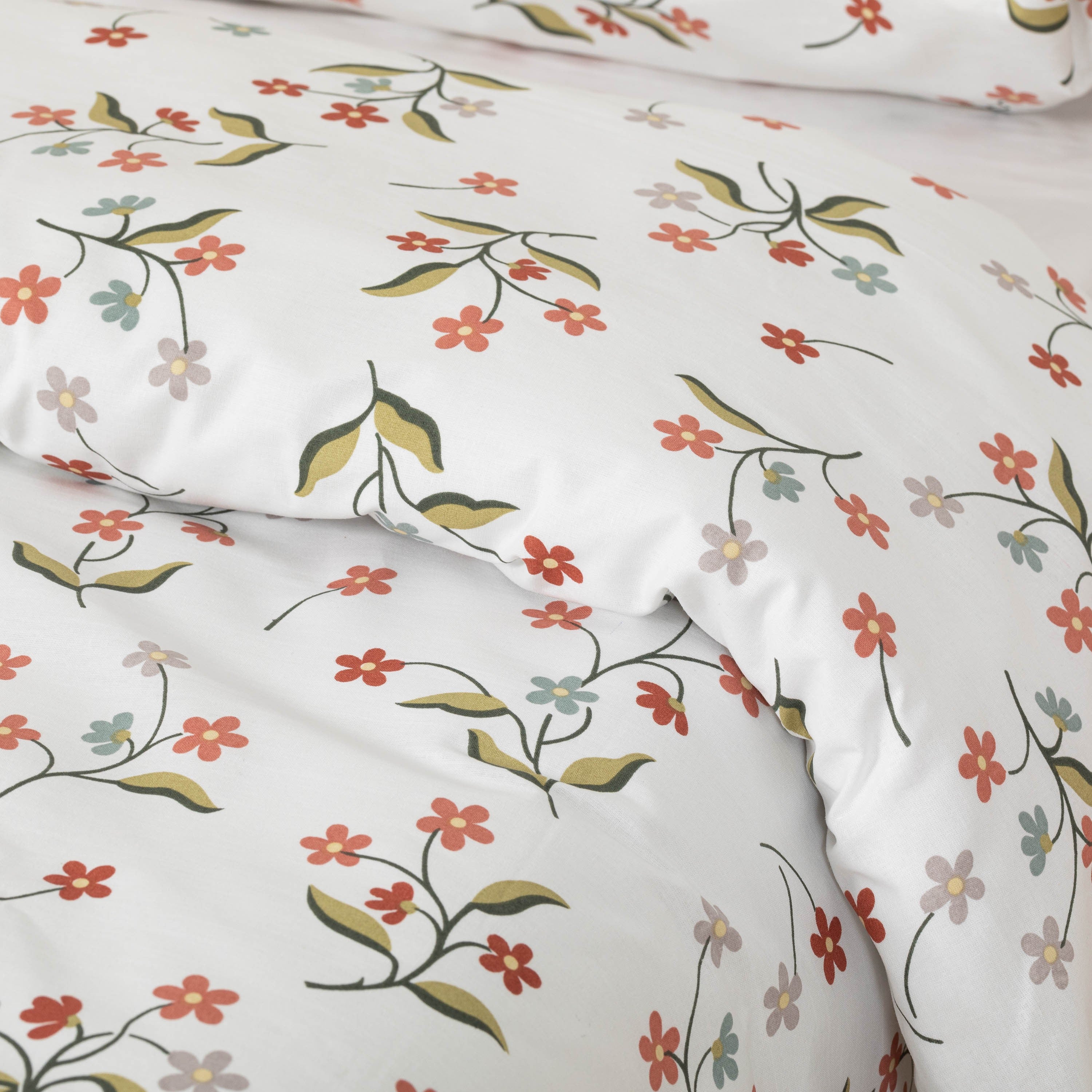 Capa de edredom Polola em algodão