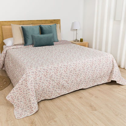 Colcha Campiña índigo bouti