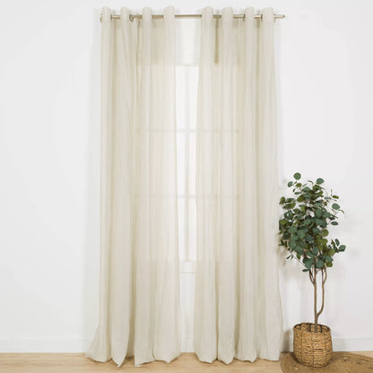 Cortina Liebe cinza claro