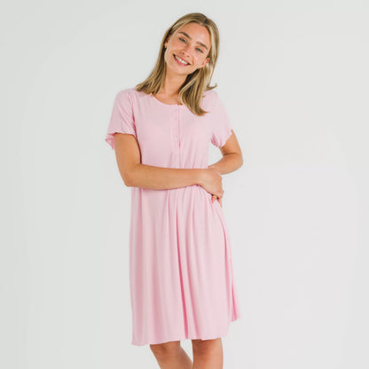 Blusa de manga curta em viscose canelada lisa