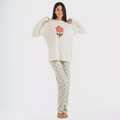 Pijama polar natural Tulina