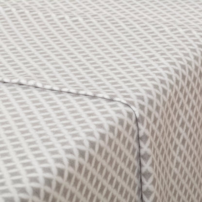 Jogo de lençóis térmicos Ohio cinza perla