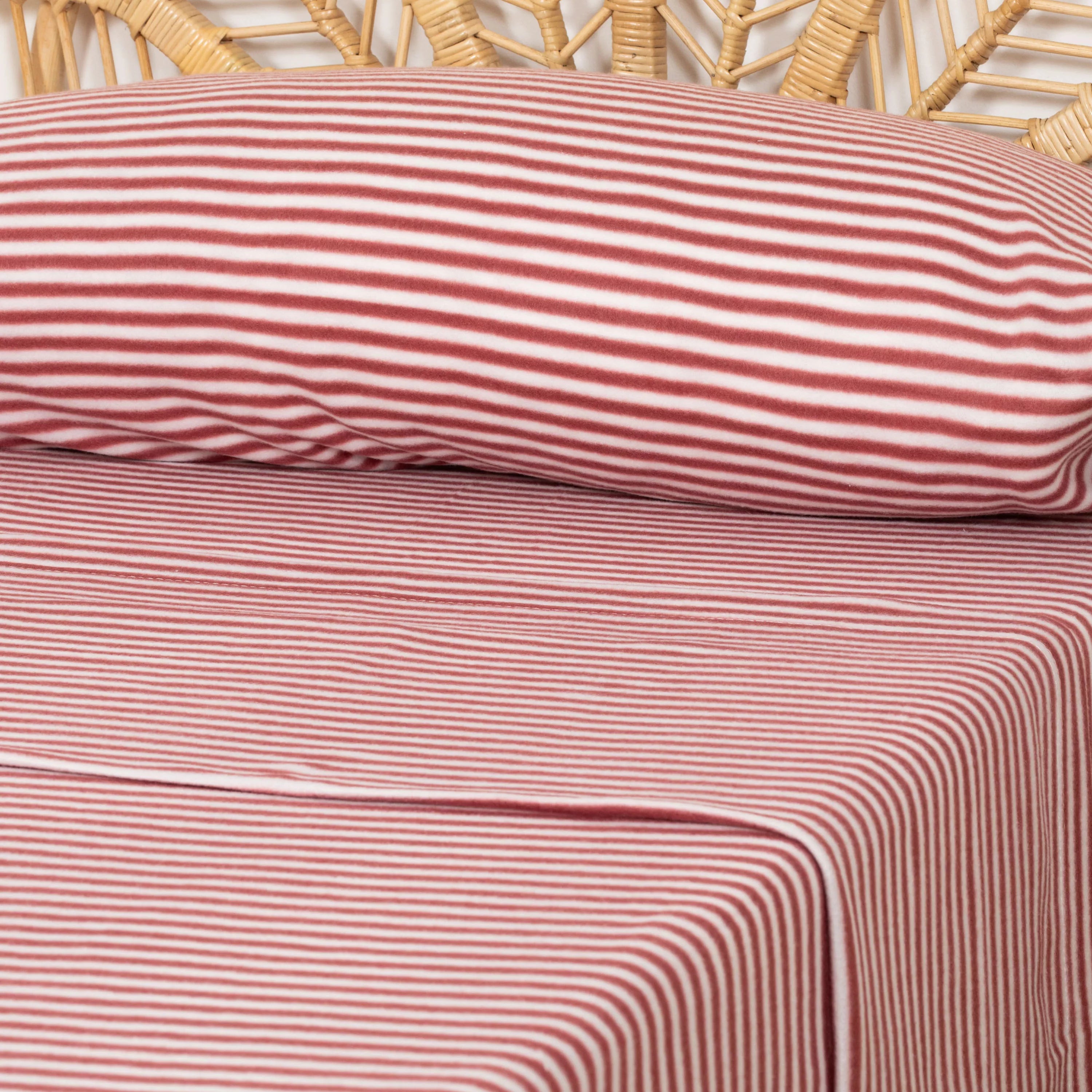 Conjunto de lençóis térmicos Raya Leto Borgonha