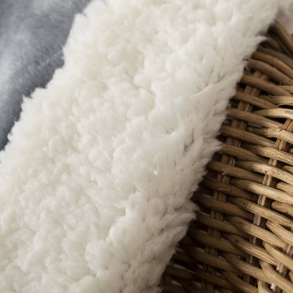 Manta veludo sherpa Novo