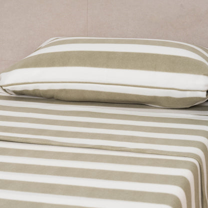 Conjunto de lençóis Vinia Green Striped Pyrenees