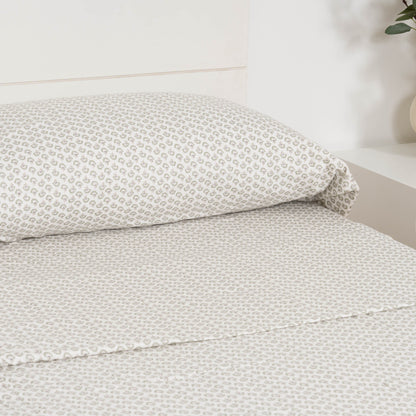 Conjunto de lençóis de flanela verde Diana Tiffany