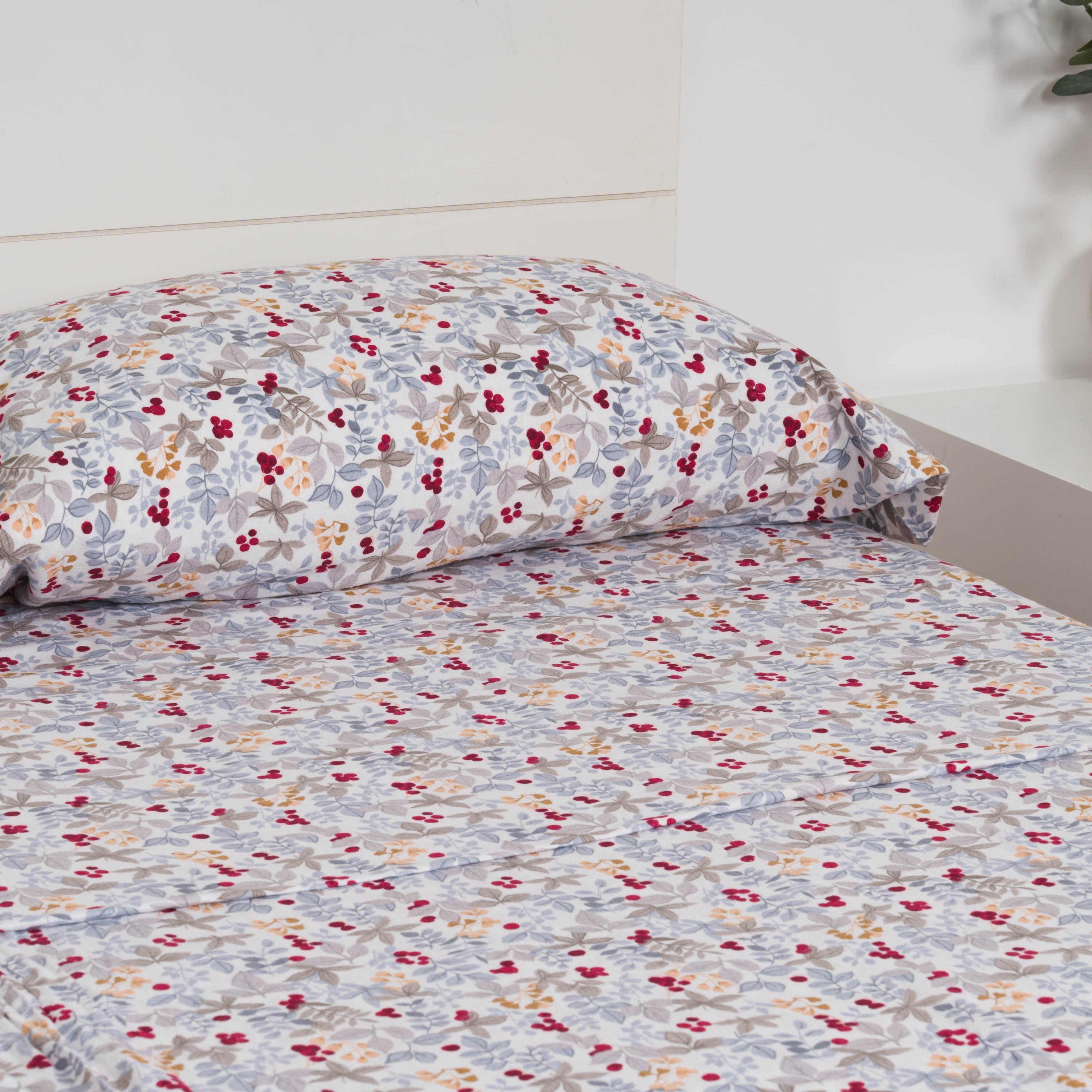 Conjunto de lençóis de flanela índigo Vienna