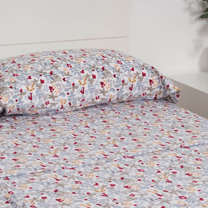 Conjunto de lençóis de flanela índigo Vienna