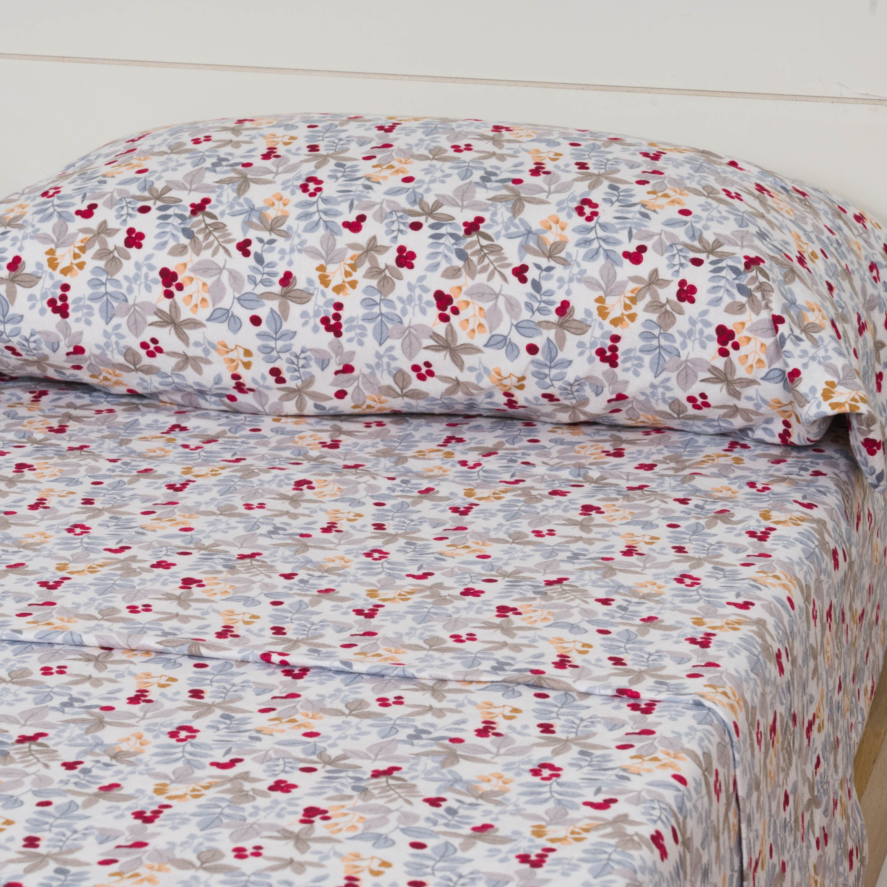 Conjunto de lençóis de flanela índigo Vienna