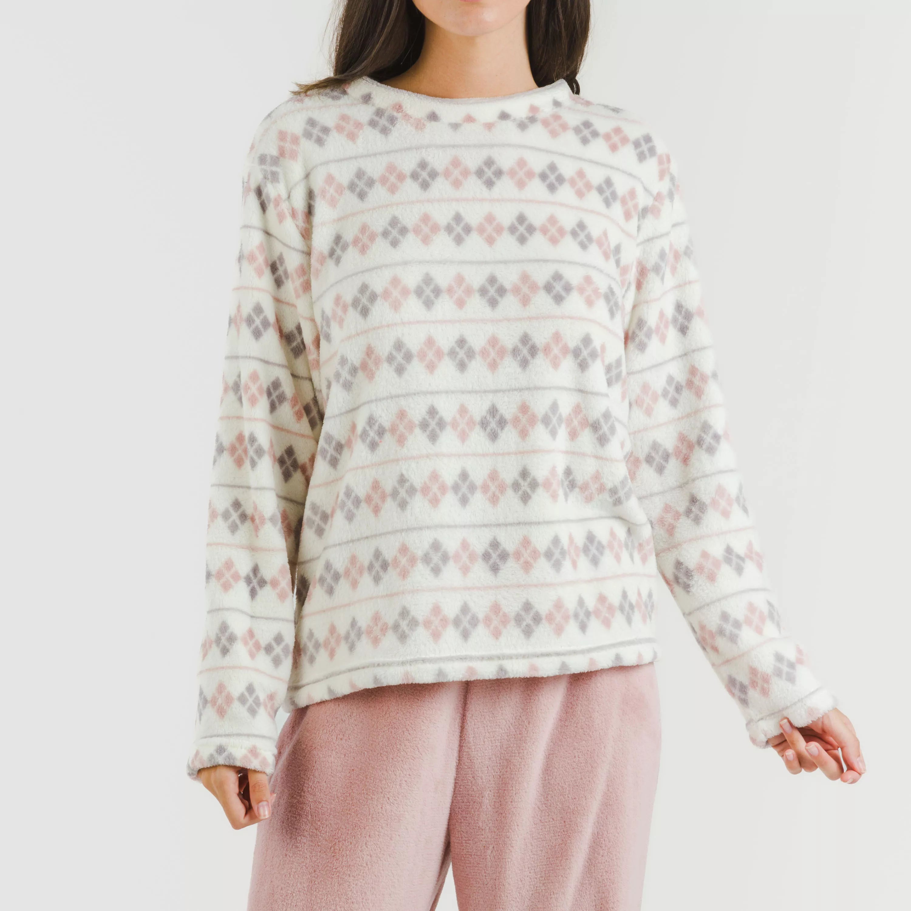 Pijama cor malva Coral Casimira