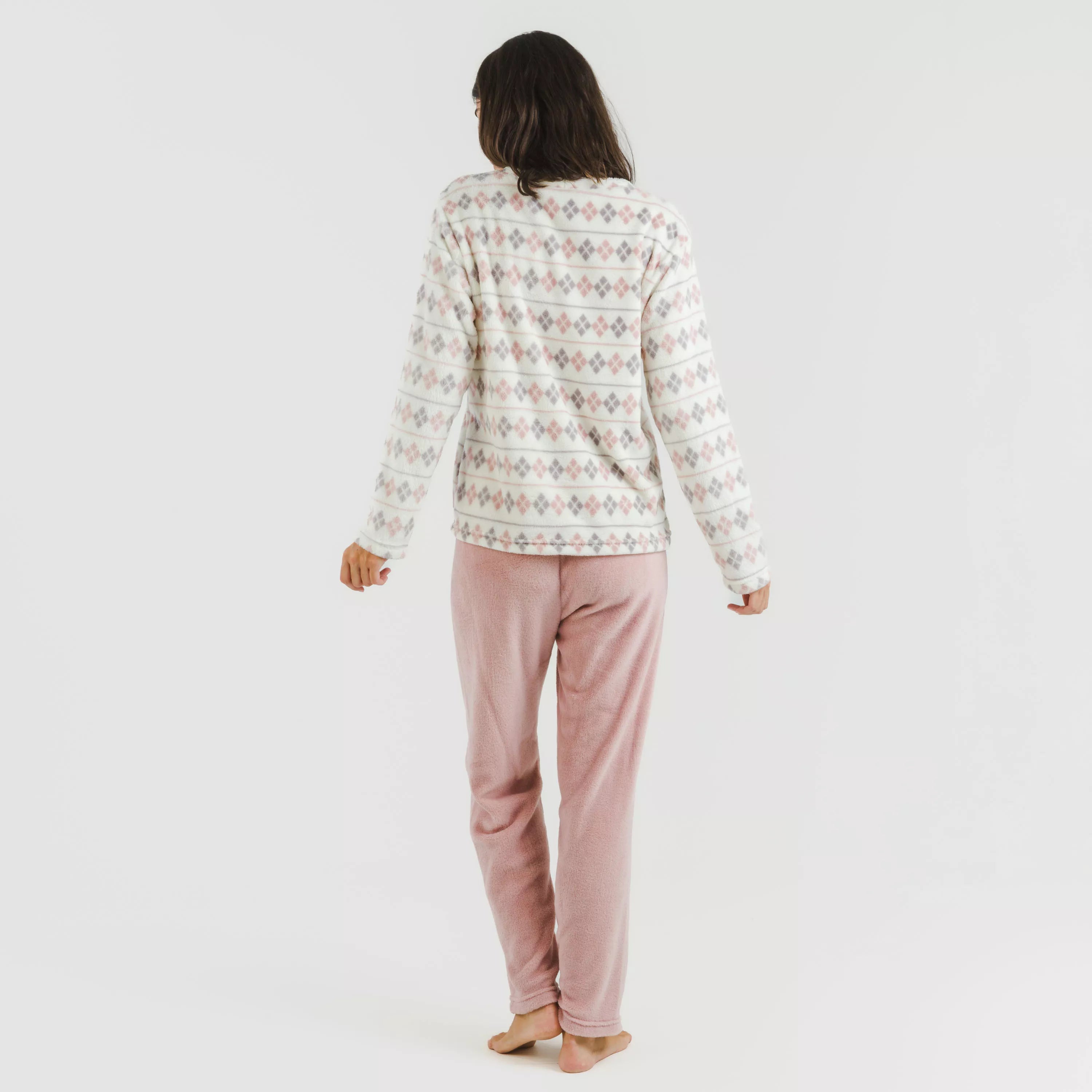 Pijama cor malva Coral Casimira