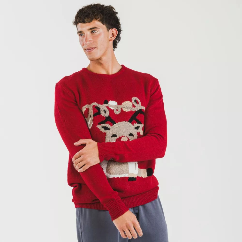 Camisa vermelha masculina Rodolfo