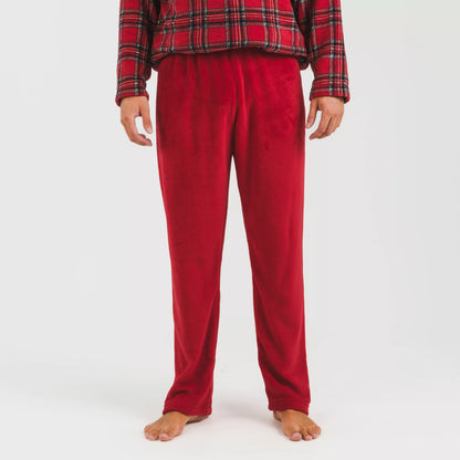 Pijama masculino coral Nicolas vermelho