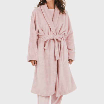 Robe de veludo, listras lisas